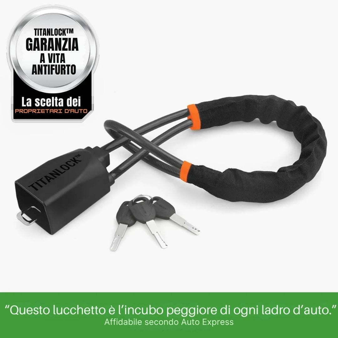 Antifurto TitanLock – Massima sicurezza per il tuo veicolo